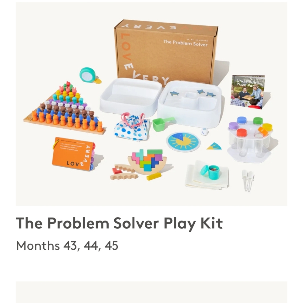 COPY - Lovevery the Problem Solver play kit for months 43, 44, 45